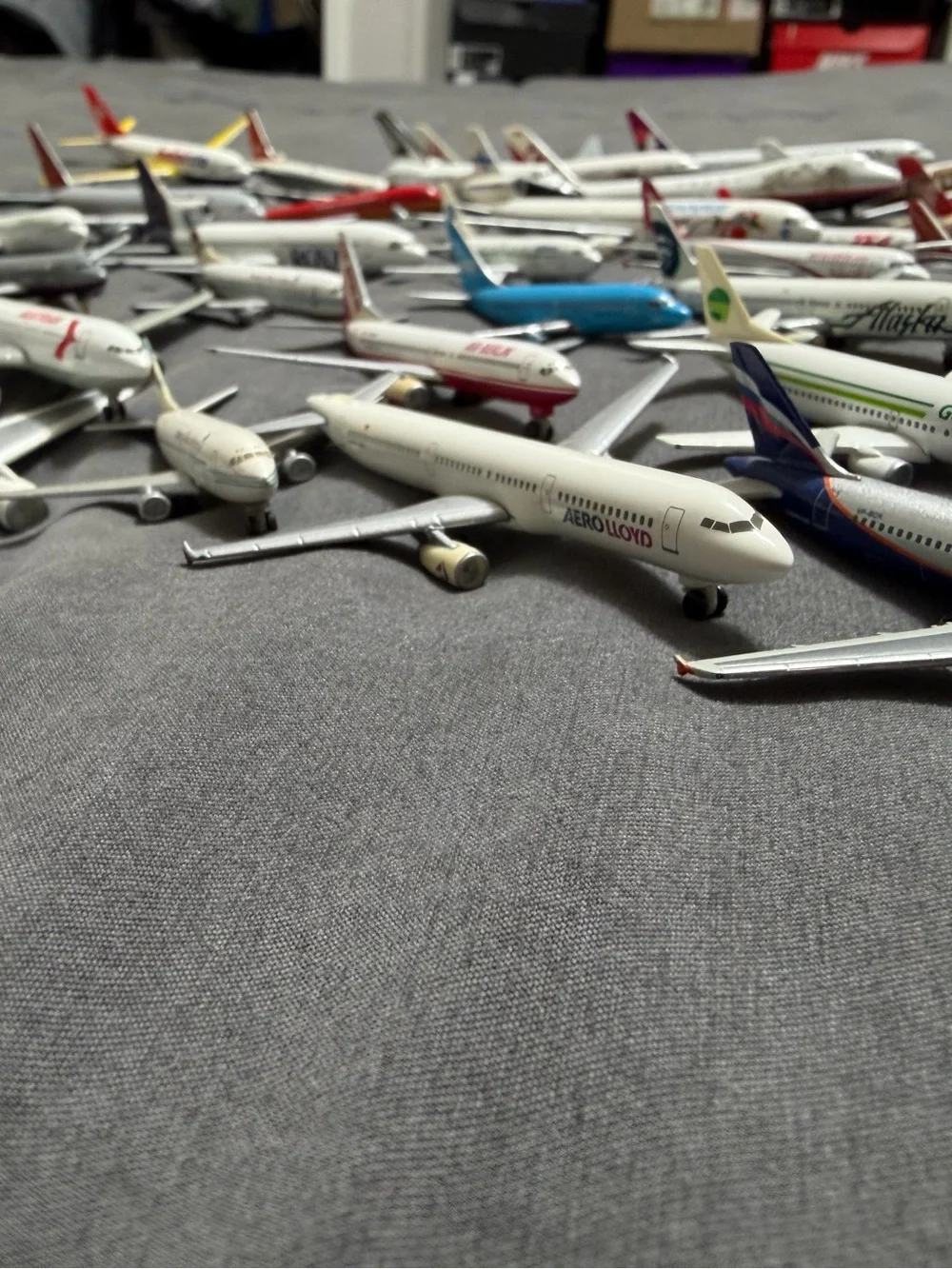 Herpa Wings 1:500 - Mega lot Bundle - 50 aircrafts Commercial and Regional Fleet